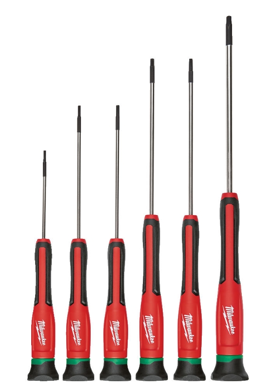 MILWAUKEE TORX PRECISION SCREWDRIVER SET 6PC Malcolm Rathmell