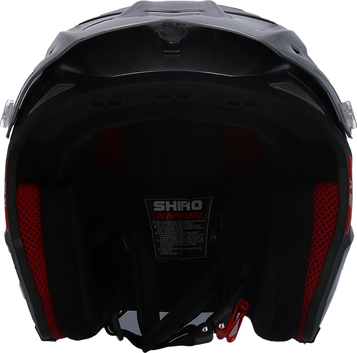 Shiro K12 Chrome Trials Helmets