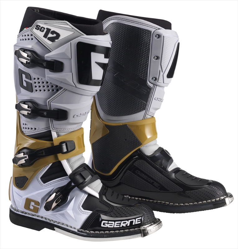Gaerne SG12 Grey/Magnesium/White MX Boots