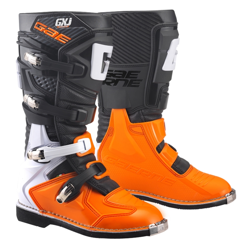 orange mx boots